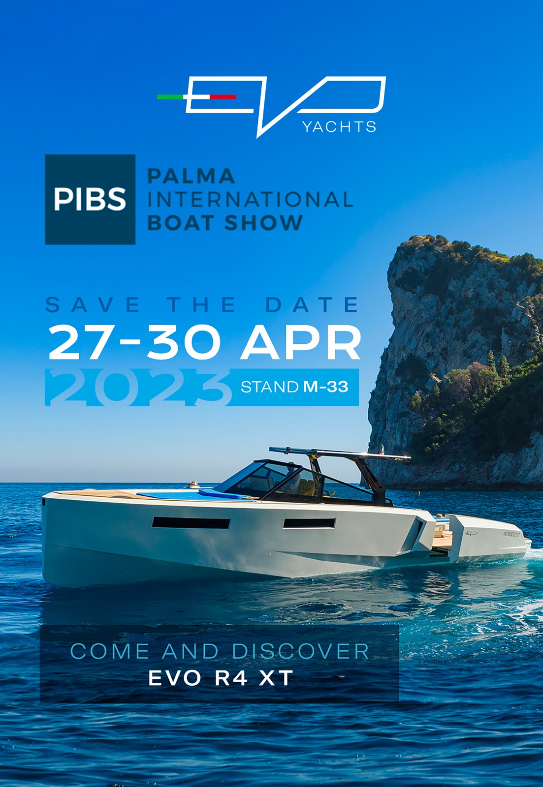 Evo Yachts Palma International Boat Show Evo Yachts